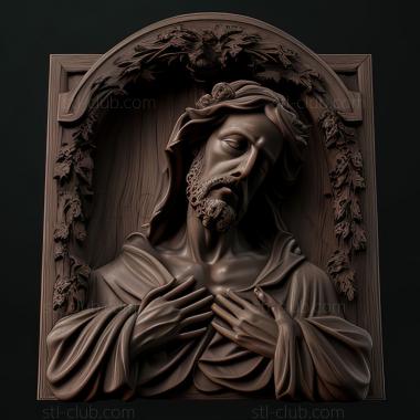 3D model st jesus (STL)